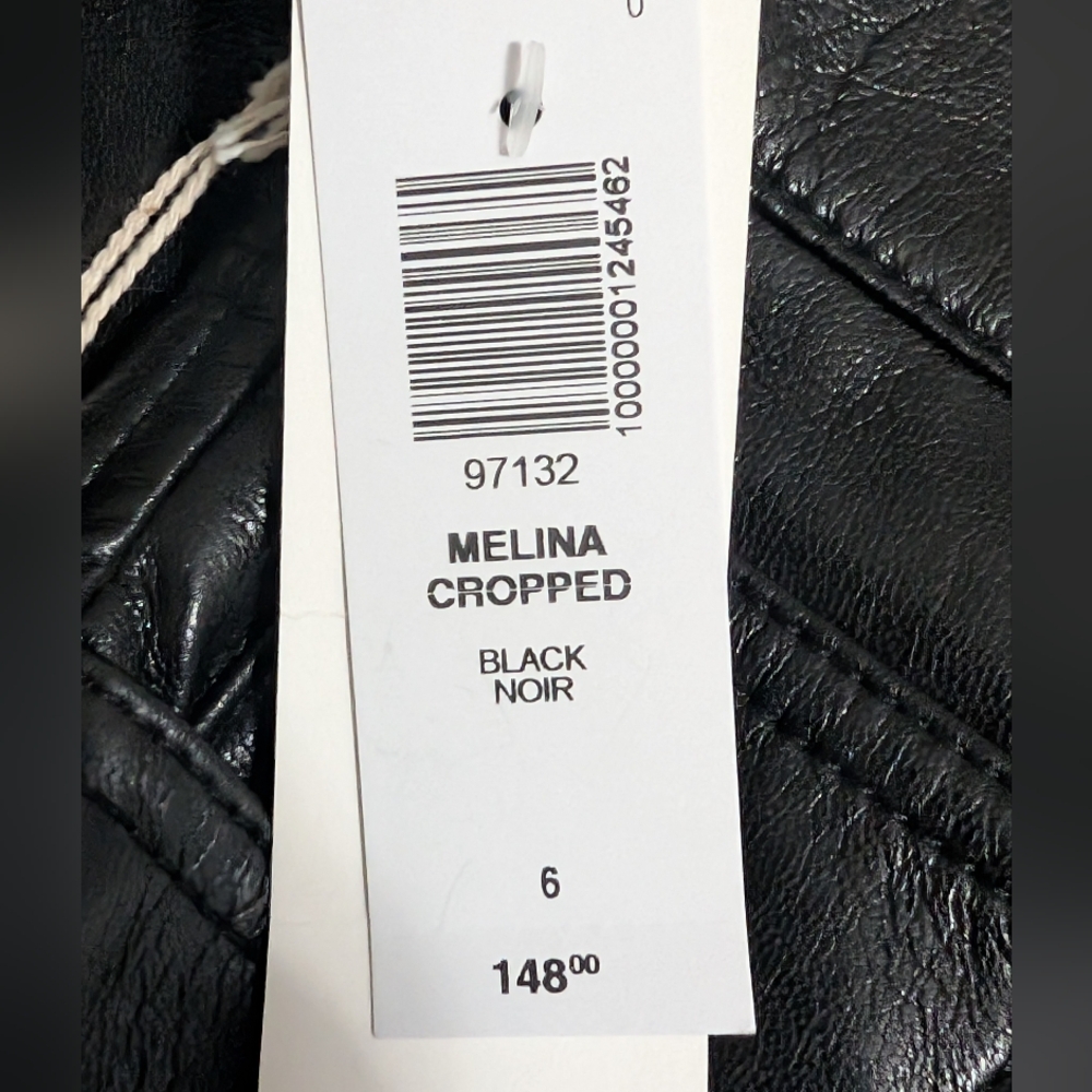 Wilfred Melina Cropped Faux Leather Pants 6 - Picture 8 of 11